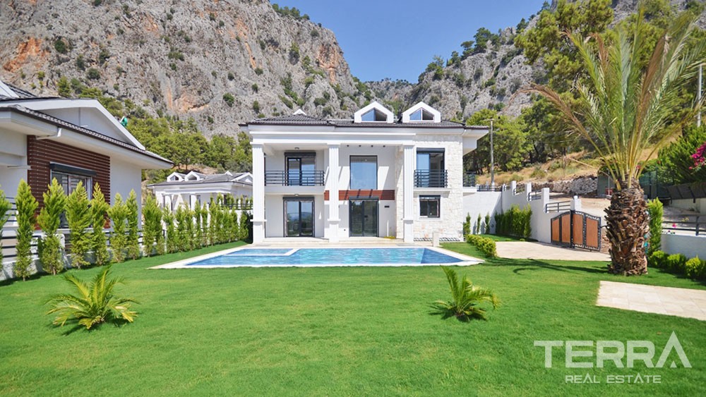 Luxury Detached Villa in Fethiye Göcek with Sea and Mountain View - 31797