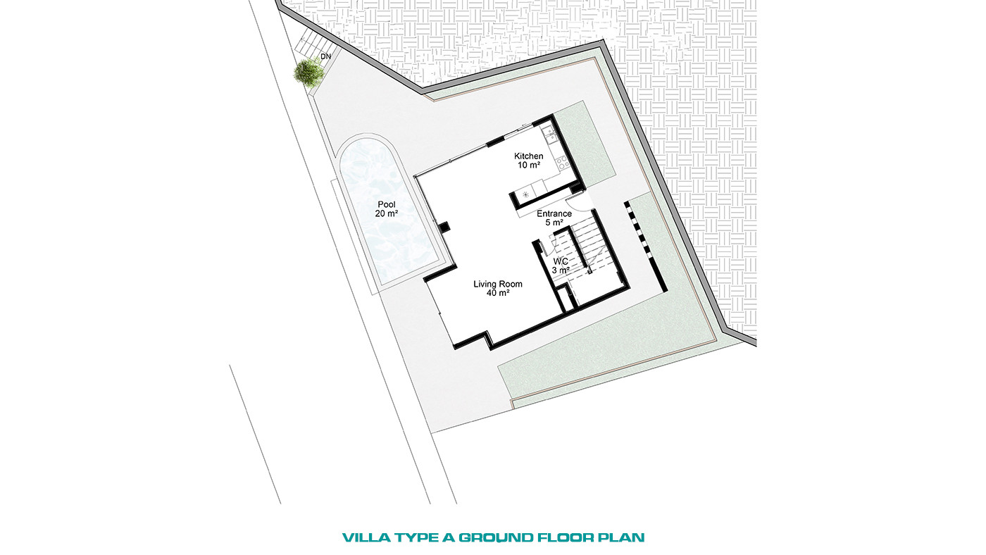 Panoramic Sea View Detached House in Alanya Tepe With Private Pool - 55652