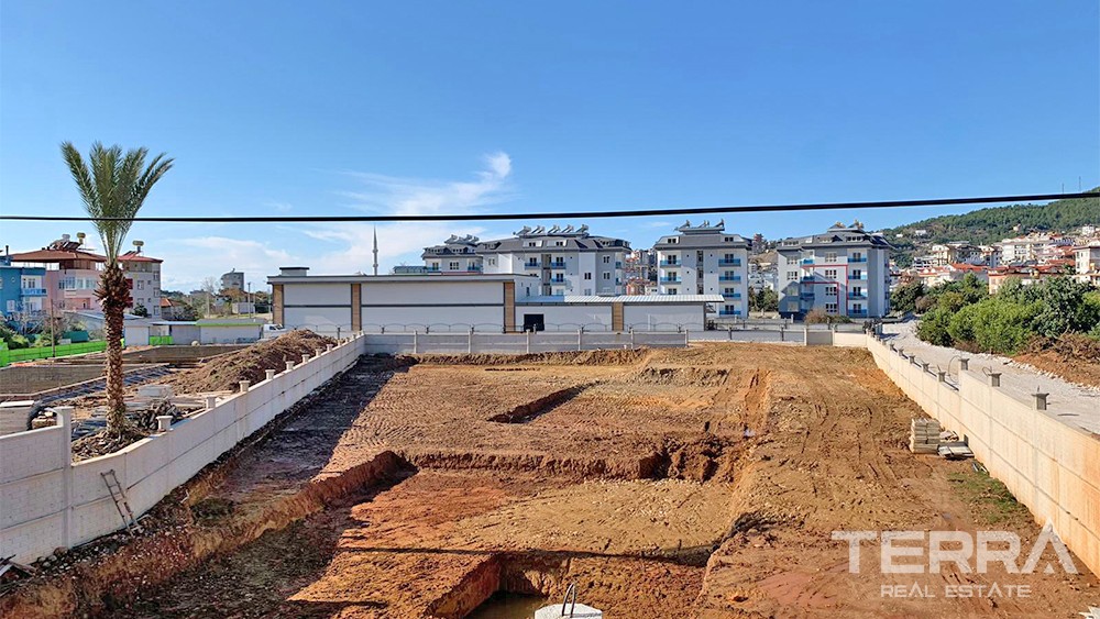 Rimelige leiligheter til salgs i et luksuriøst område i Oba Alanya - 34381