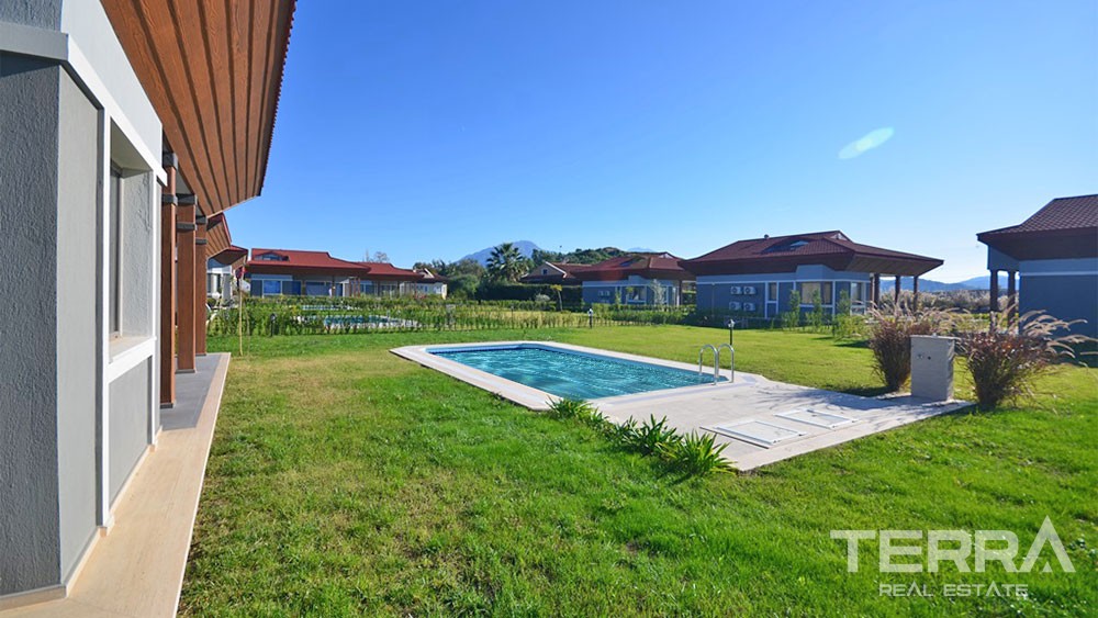Newly-built Bungalow for Sale in Fethiye Çalış with Private Pool - 31956