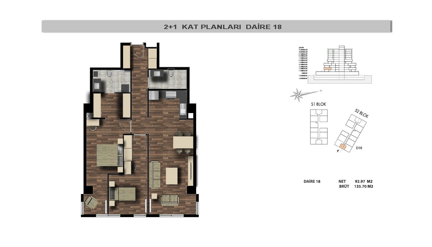 Belgrad Forest View Apartments for Sale in Istanbul Kağıthane - 32043