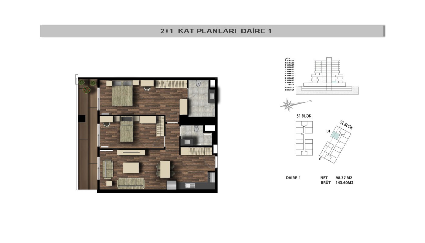 Belgrad Forest View Apartments for Sale in Istanbul Kağıthane - 32045