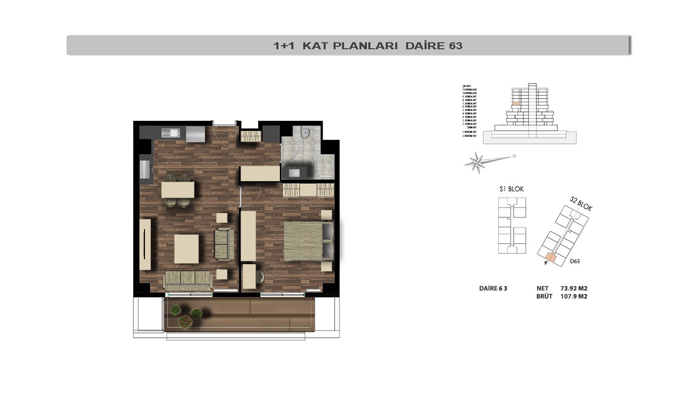 Belgrad Forest View Apartments for Sale in Istanbul Kağıthane - 32046