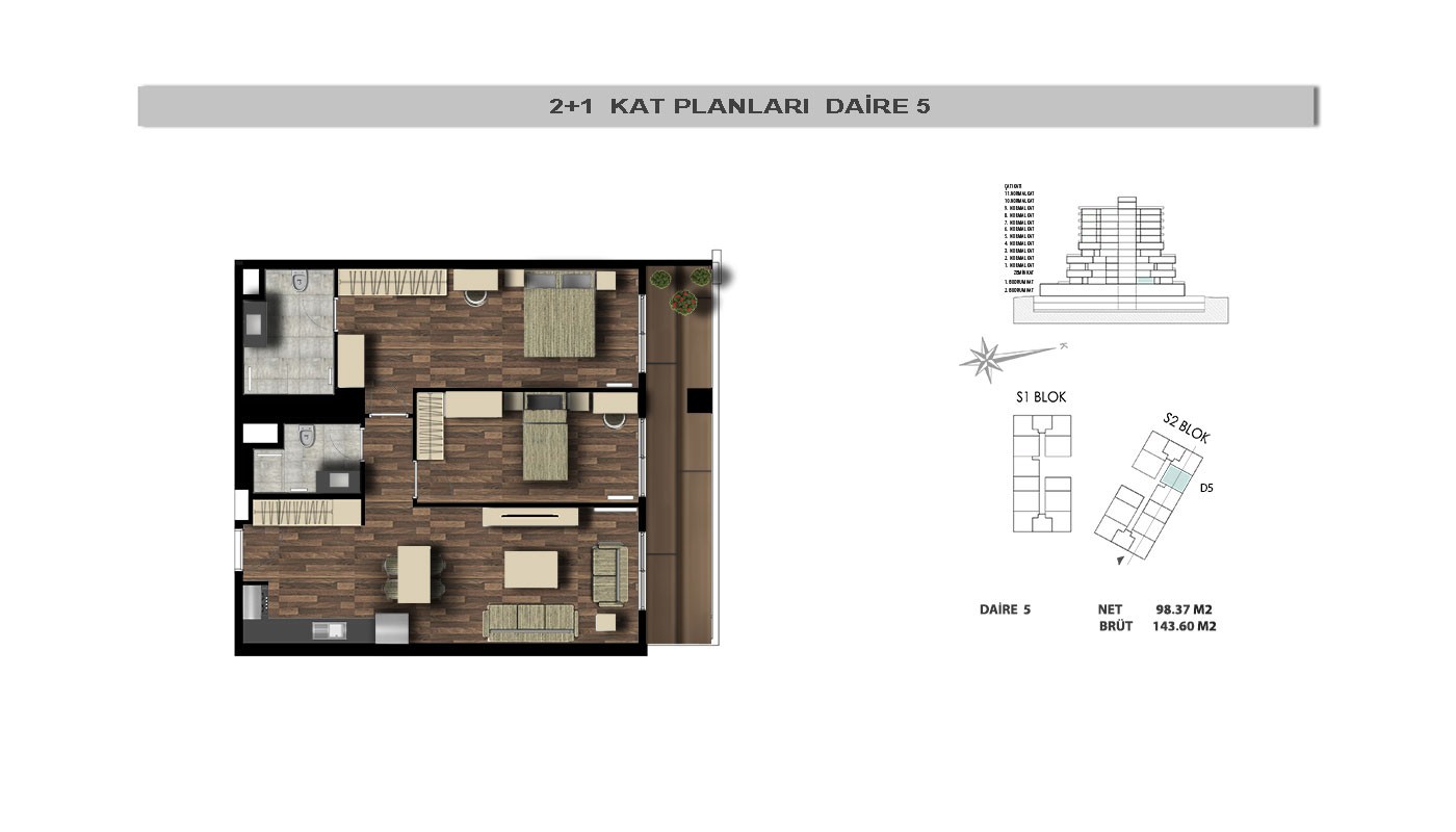 Belgrad Forest View Apartments for Sale in Istanbul Kağıthane - 32048