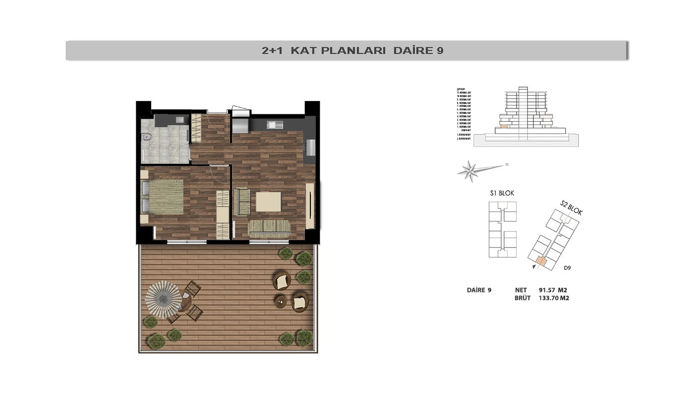 Belgrad Forest View Apartments for Sale in Istanbul Kağıthane - 32051