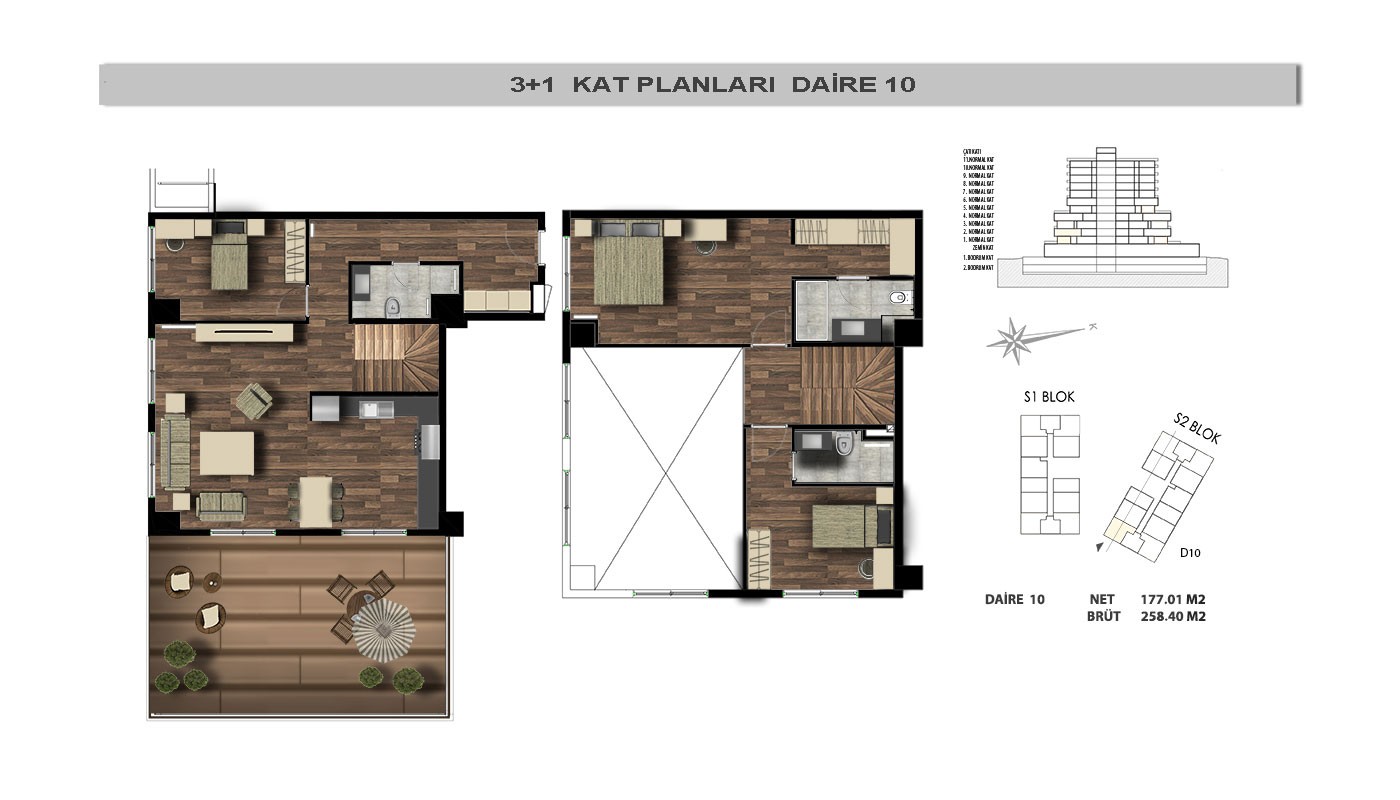 Belgrad Forest View Apartments for Sale in Istanbul Kağıthane - 32054