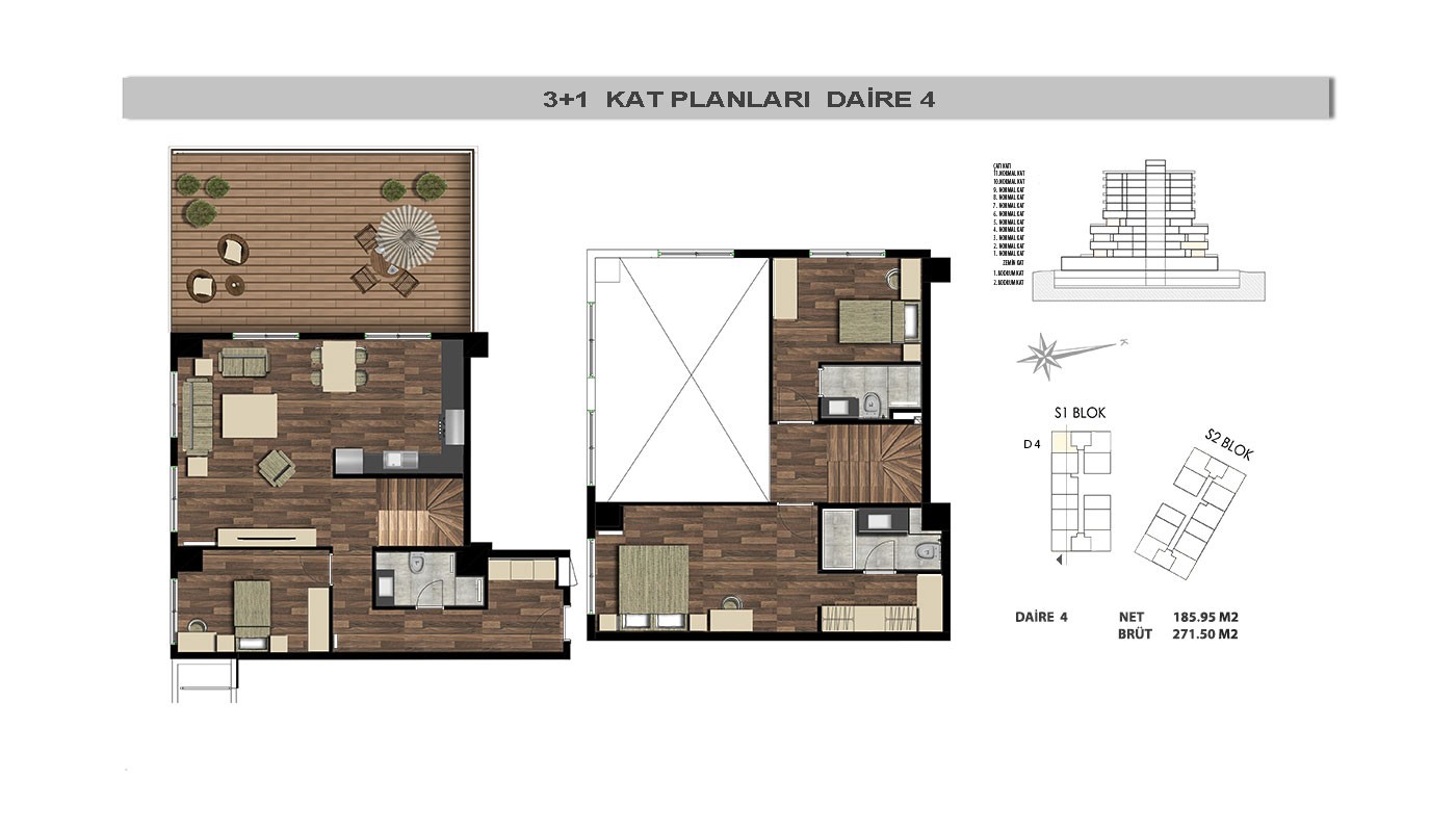 Belgrad Forest View Apartments for Sale in Istanbul Kağıthane - 32060