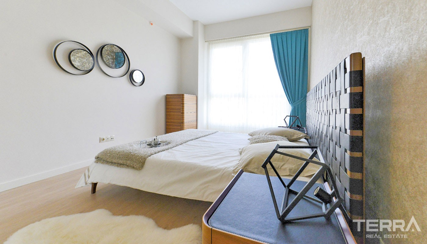 Istanbul New Apartments for Sale with Sea and Island Views in Kartal - 32104
