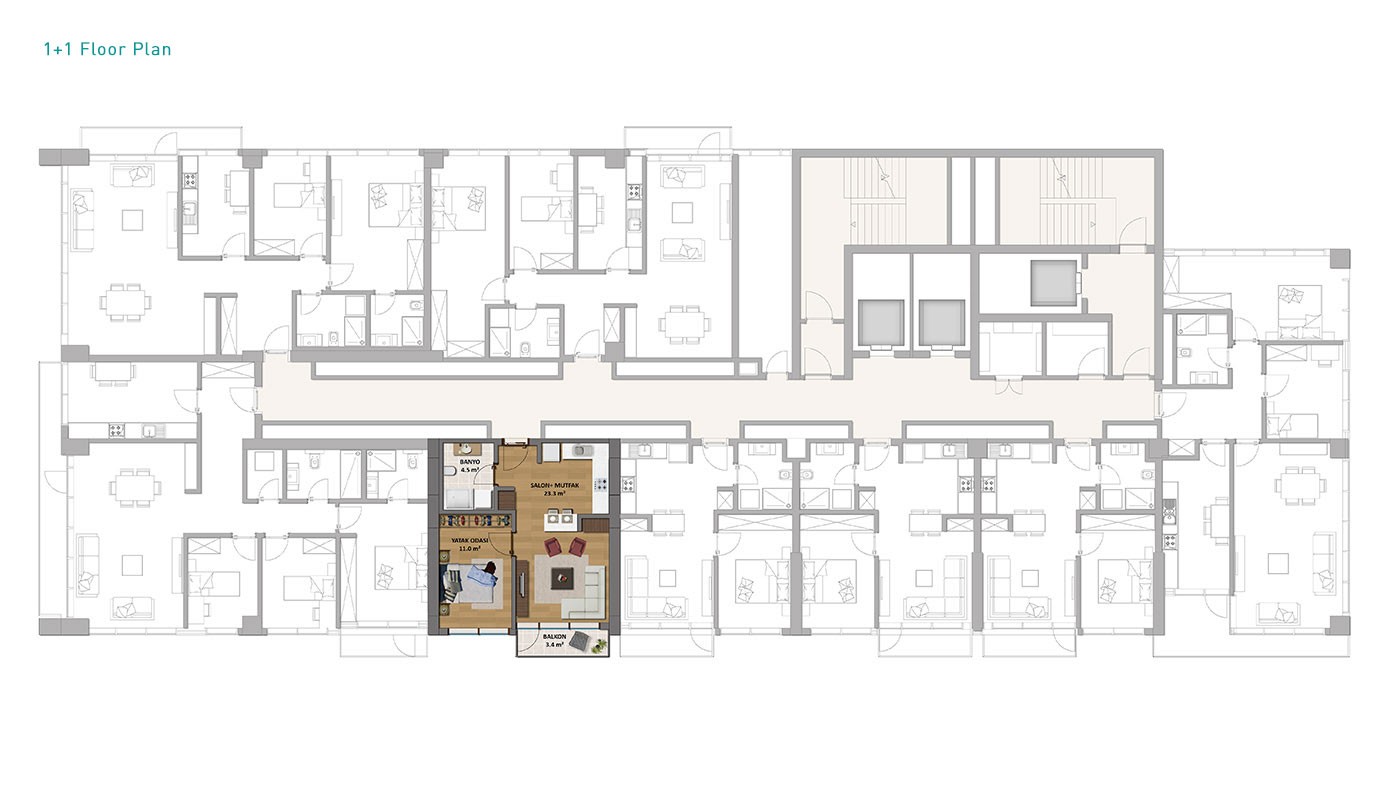 Istanbul New Apartments for Sale with Sea and Island Views in Kartal - 32115