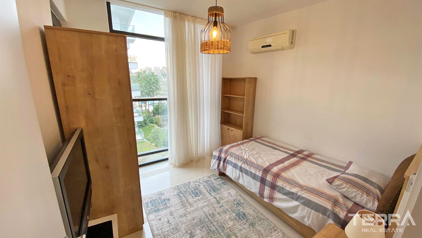 2 Bedroom Furnished Apartment in Luxury Residence in Alanya Kestel - 32244