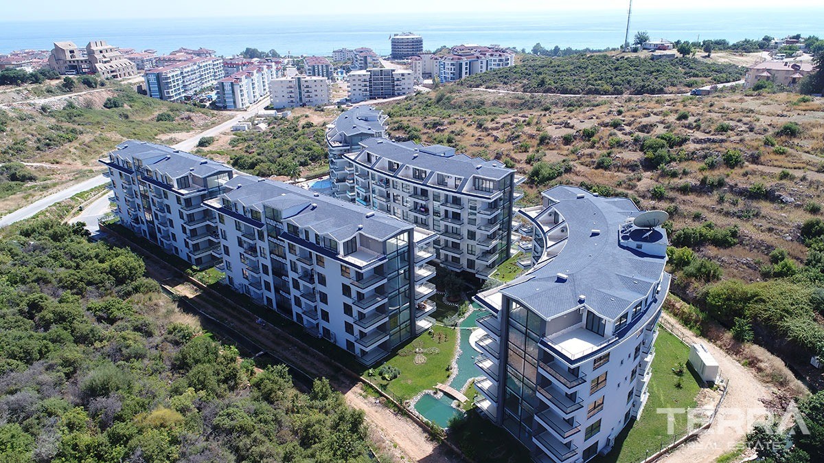 2 Bedroom Furnished Apartment in Luxury Residence in Alanya Kestel - 32247