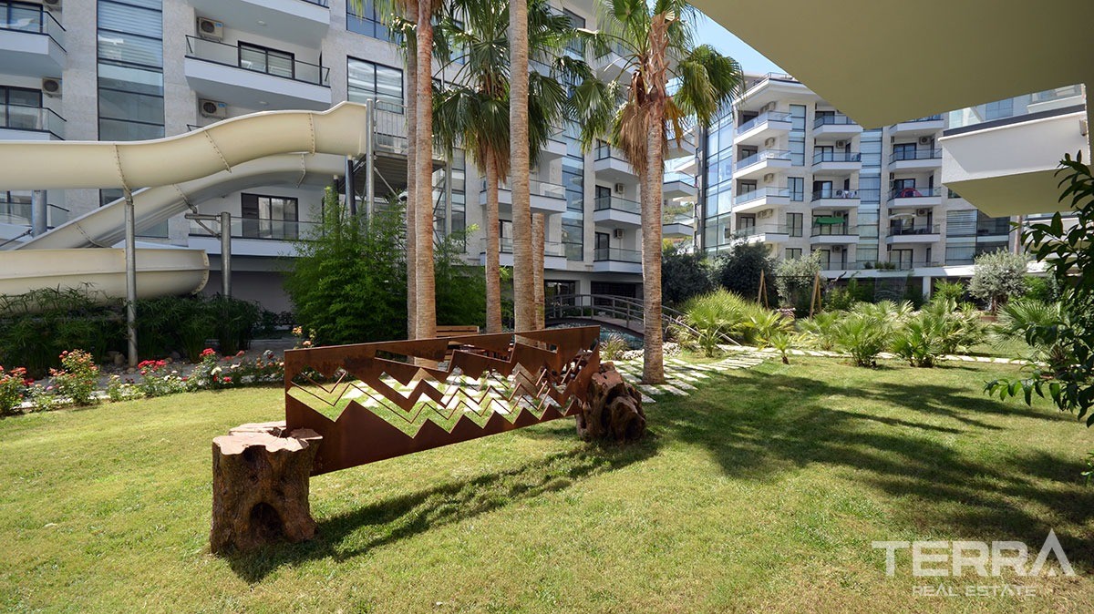 2 Bedroom Furnished Apartment in Luxury Residence in Alanya Kestel - 32257