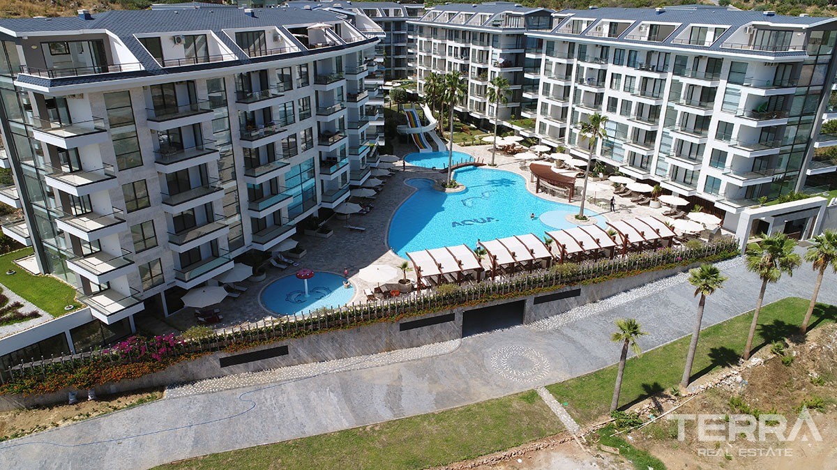 2 Bedroom Furnished Apartment in Luxury Residence in Alanya Kestel - 32258