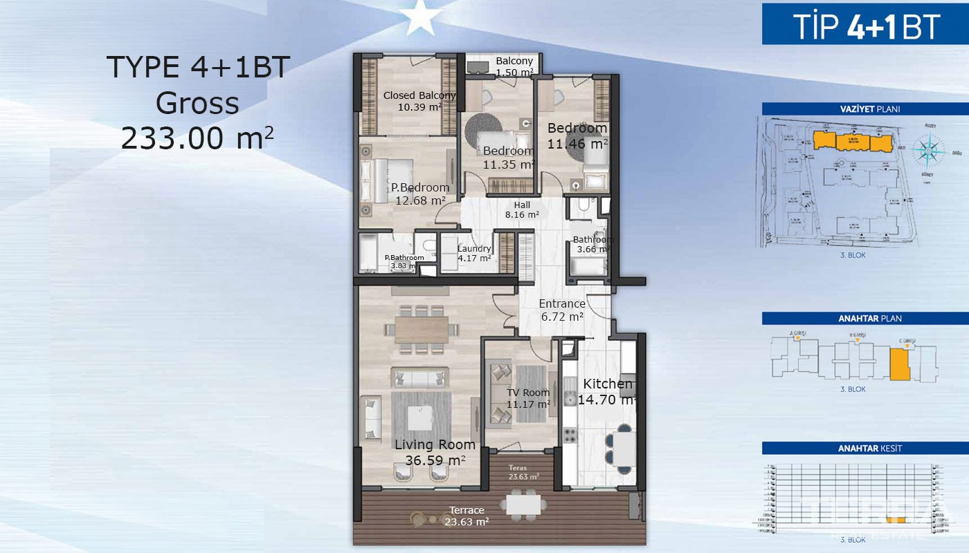 High-quality Apartments Well-located in Istanbul Küçükçekmece - 32265