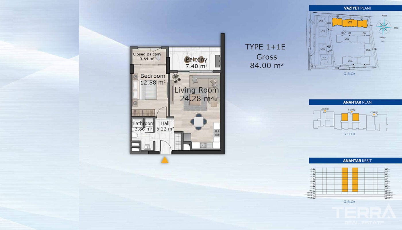 High-quality Apartments Well-located in Istanbul Küçükçekmece - 32268