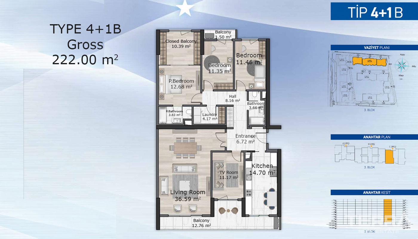 High-quality Apartments Well-located in Istanbul Küçükçekmece - 32281