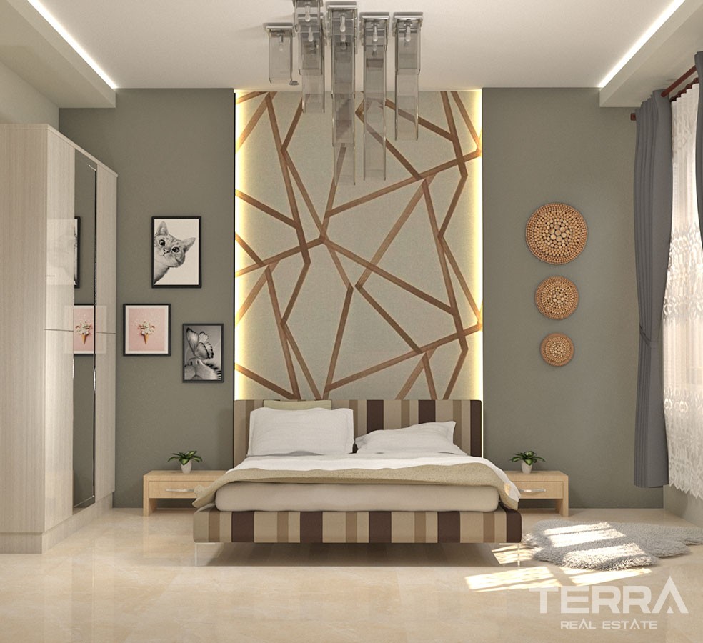Quality Apartments Only 400 m to the Beach in Mahmutlar Alanya - 32408