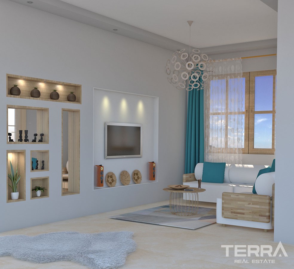 Quality Apartments Only 400 m to the Beach in Mahmutlar Alanya - 32409
