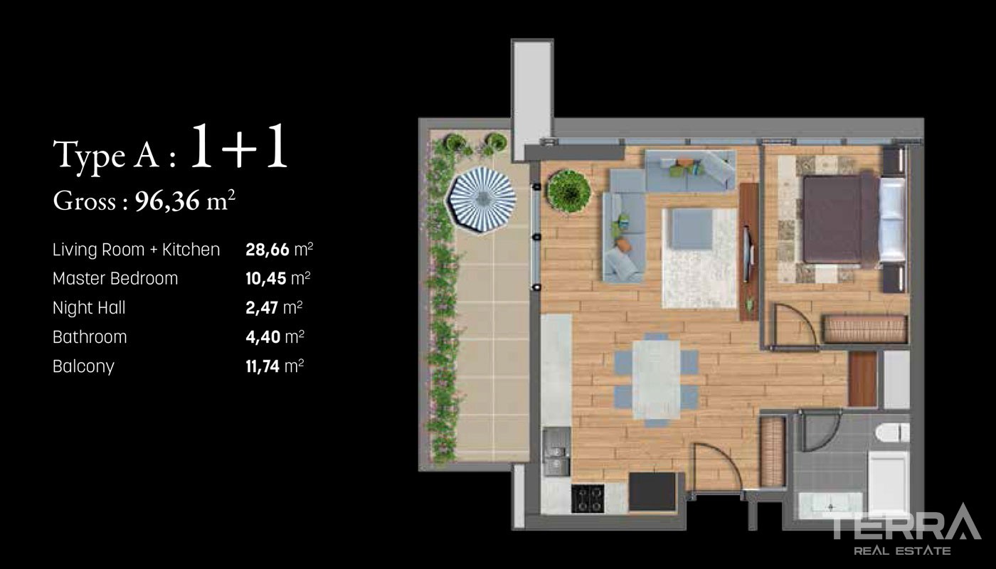 Moderne Wohnungen in Istanbul - Bağcılar, Nah an  Annehmlichkeiten - 32427