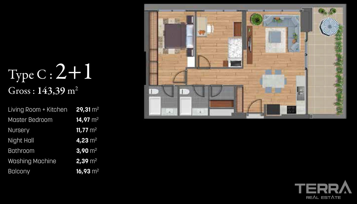 Moderne Wohnungen in Istanbul - Bağcılar, Nah an  Annehmlichkeiten - 32429