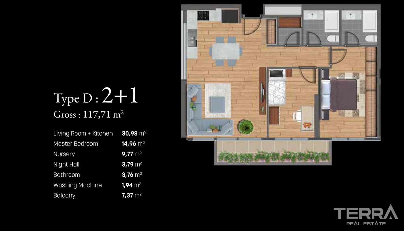 Moderne Wohnungen in Istanbul - Bağcılar, Nah an  Annehmlichkeiten - 32430