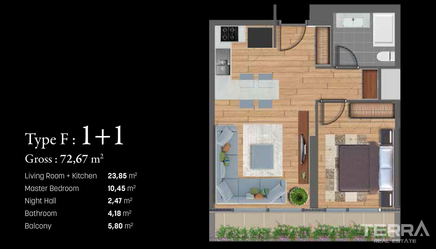 Moderne Wohnungen in Istanbul - Bağcılar, Nah an  Annehmlichkeiten - 32432