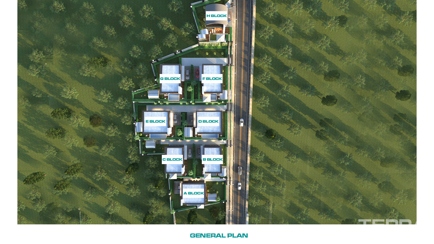 Luxury Detached Houses in Alanya Kargıcak With Private Pool - 62552