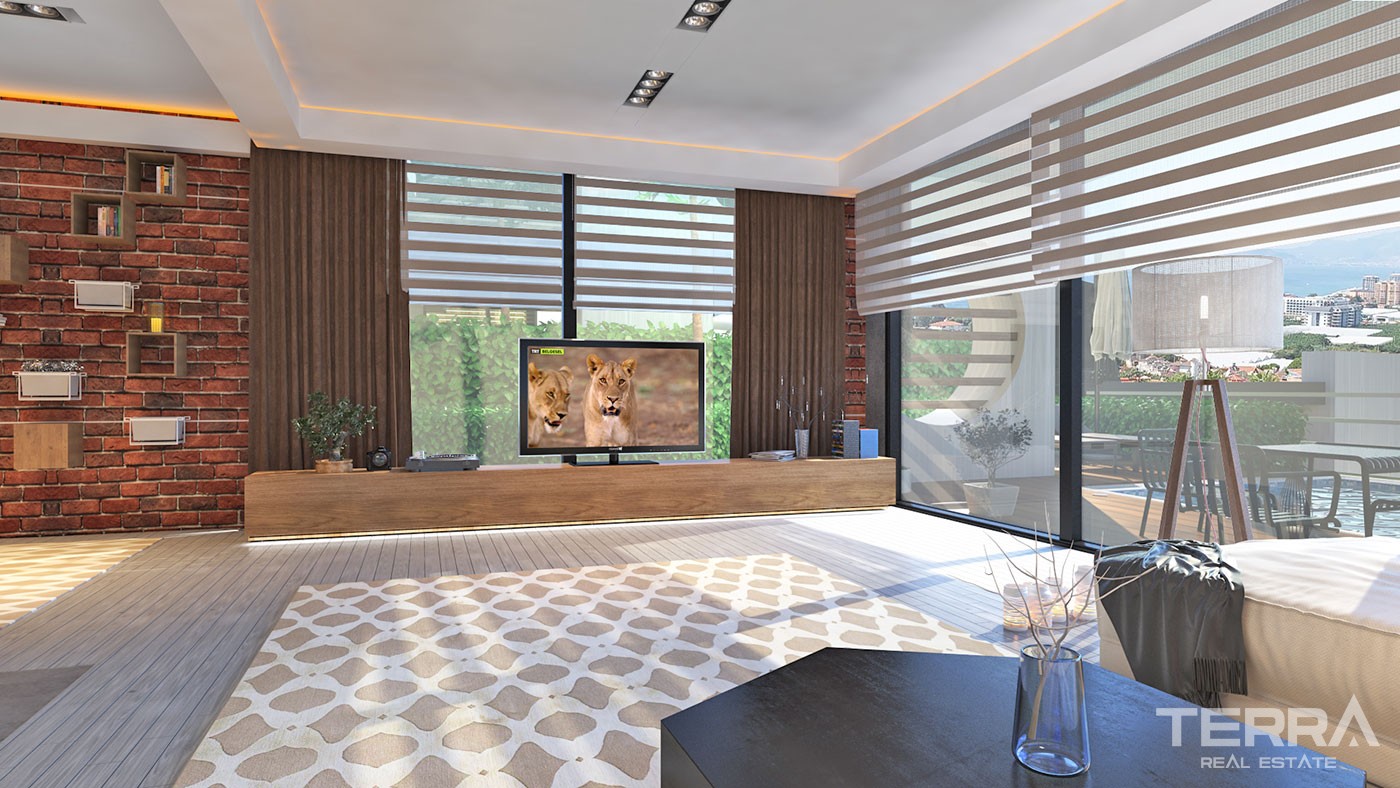 Exclusive Sea View Villas in Alanya Kargıcak With Private Pool - 32671