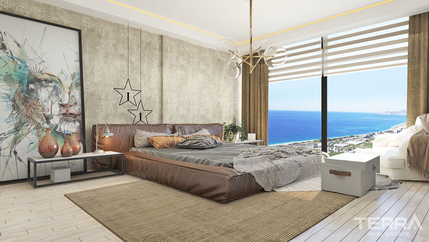 Exclusive Sea View Villas in Alanya Kargıcak With Private Pool - 32674