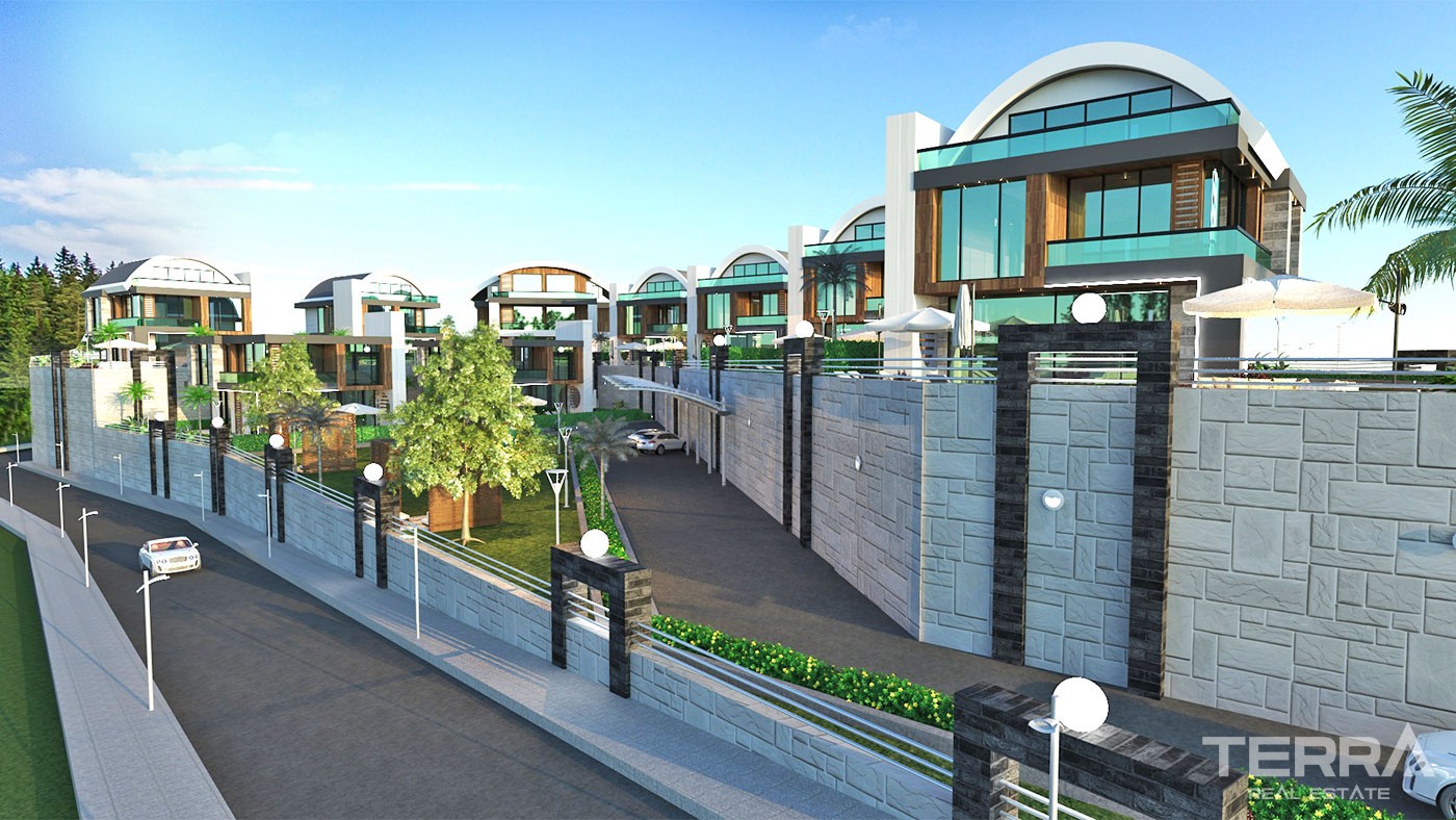 Exclusive Sea View Villas in Alanya Kargıcak With Private Pool - 32684