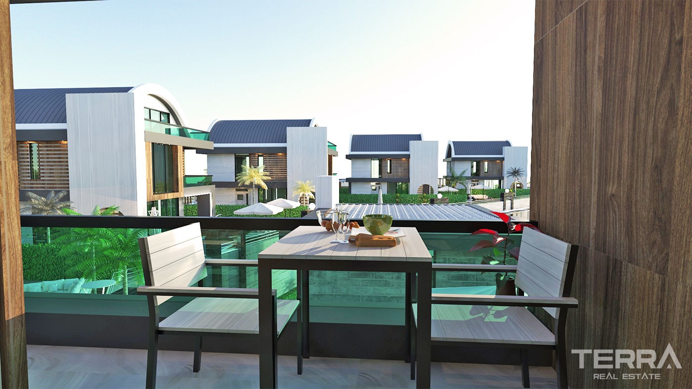 Exclusive Sea View Villas in Alanya Kargıcak With Private Pool - 32693
