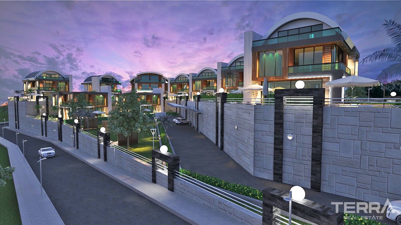 Exclusive Sea View Villas in Alanya Kargıcak With Private Pool - 32695