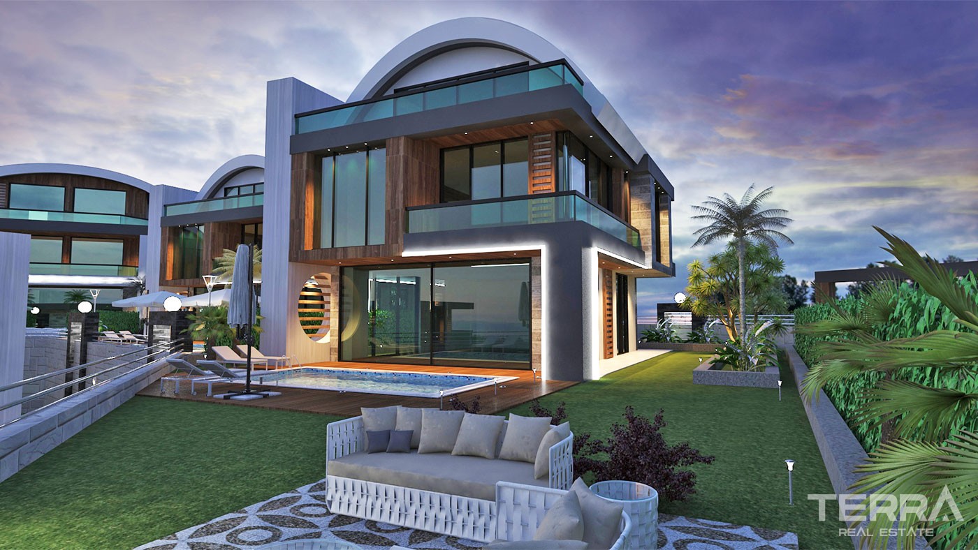 Exclusive Sea View Villas in Alanya Kargıcak With Private Pool - 32696
