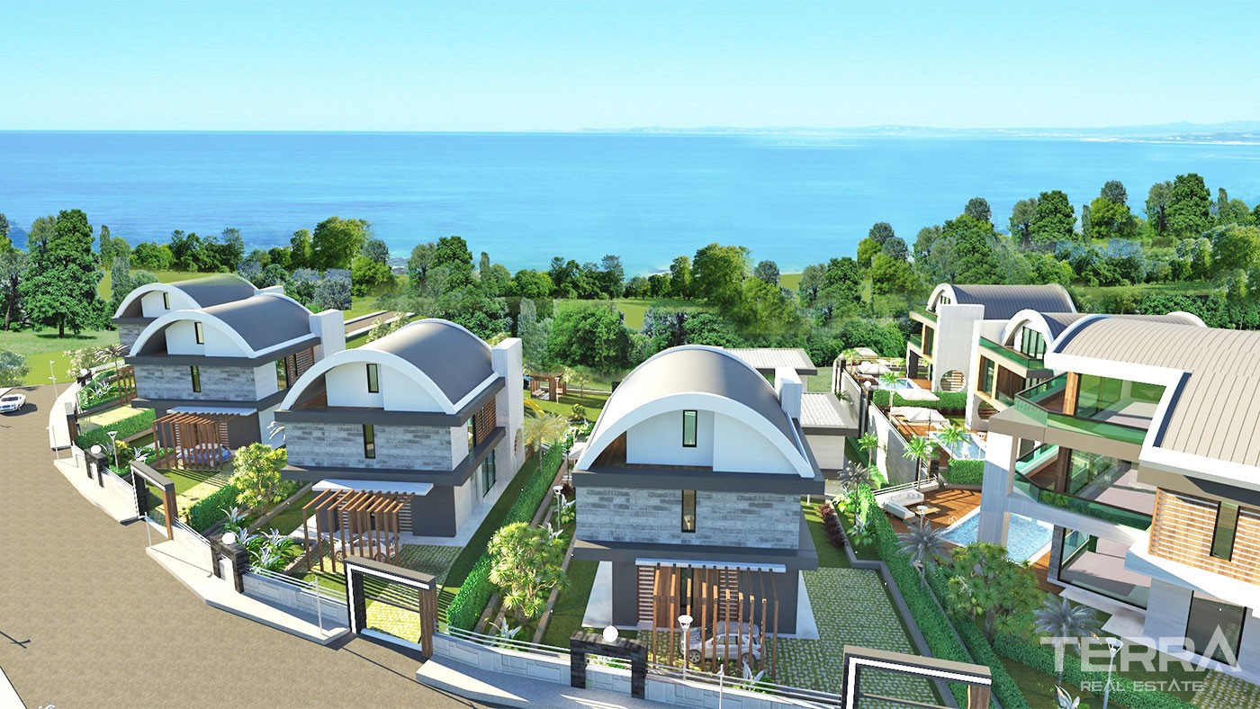 Exclusive Sea View Villas in Alanya Kargıcak With Private Pool - 32697