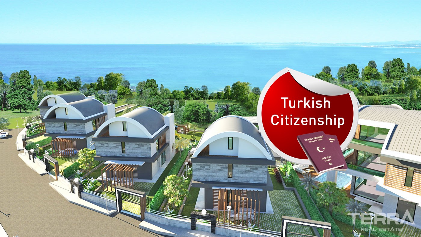Luxury Detached Houses In Alanya Kargicak With 24 Hour Security System Terra Real Estate