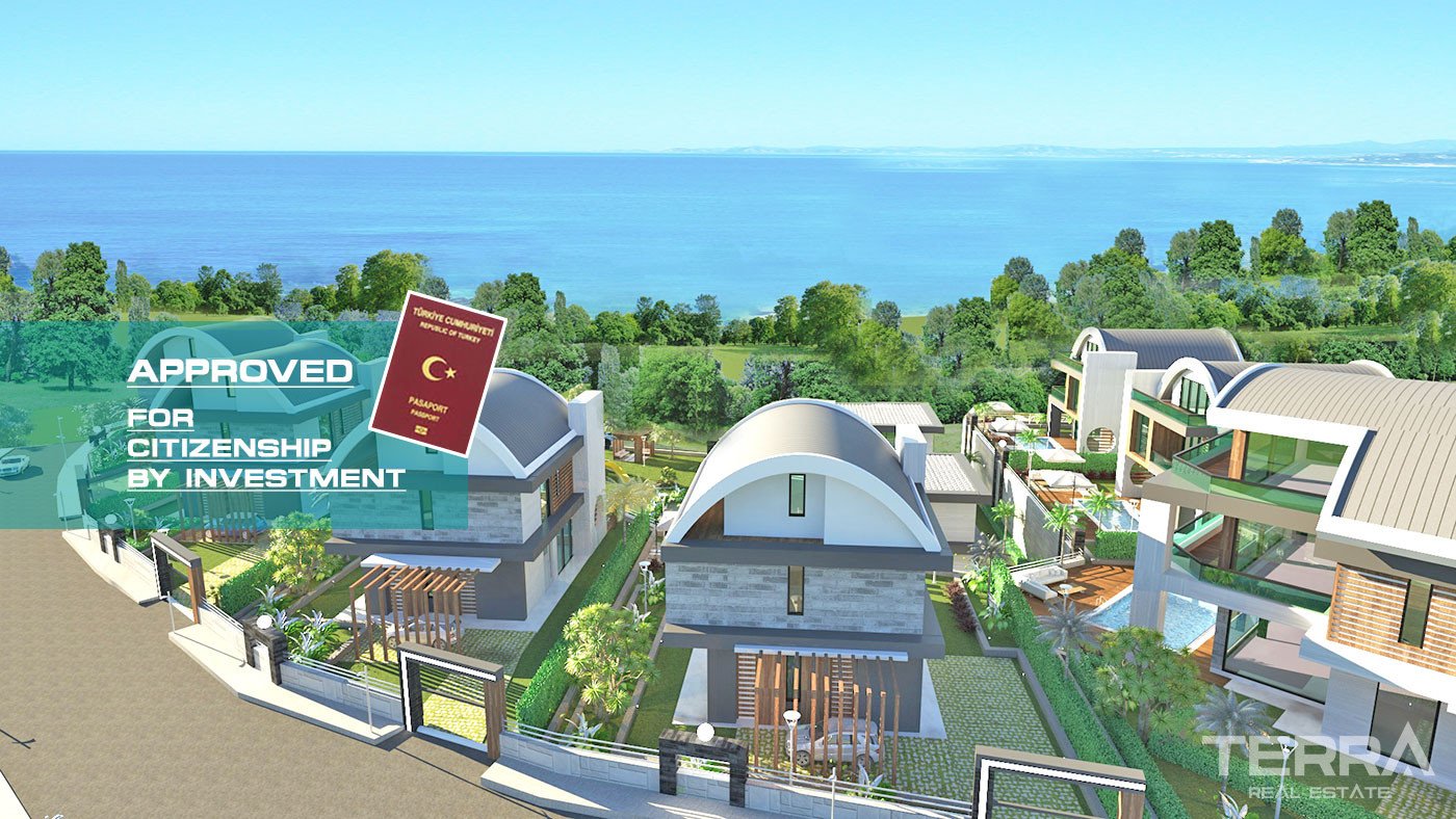 Exclusive Sea View Villas in Alanya Kargıcak With Private Pool
