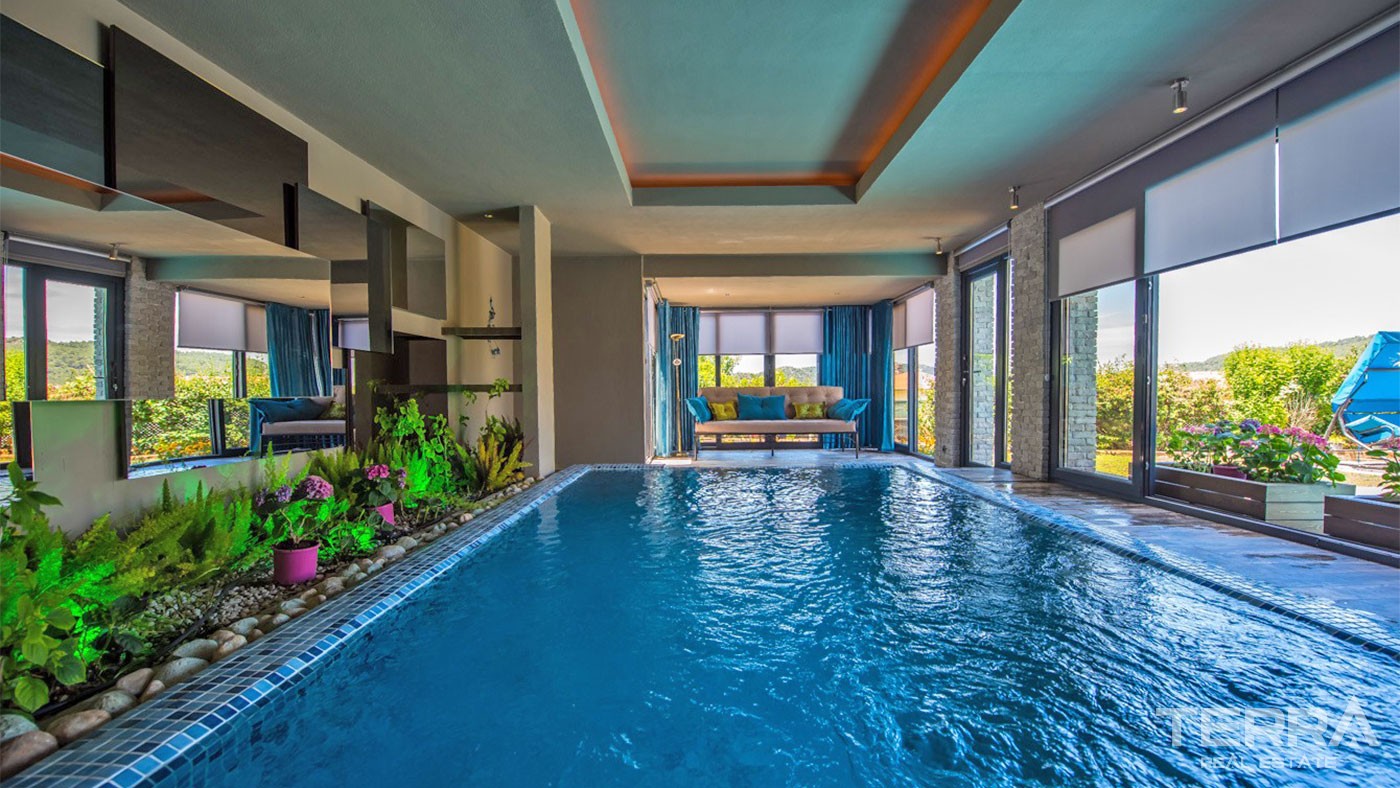 Luxury Fethiye Villa for Sale Located in Ovacık with Nature Views - 32757