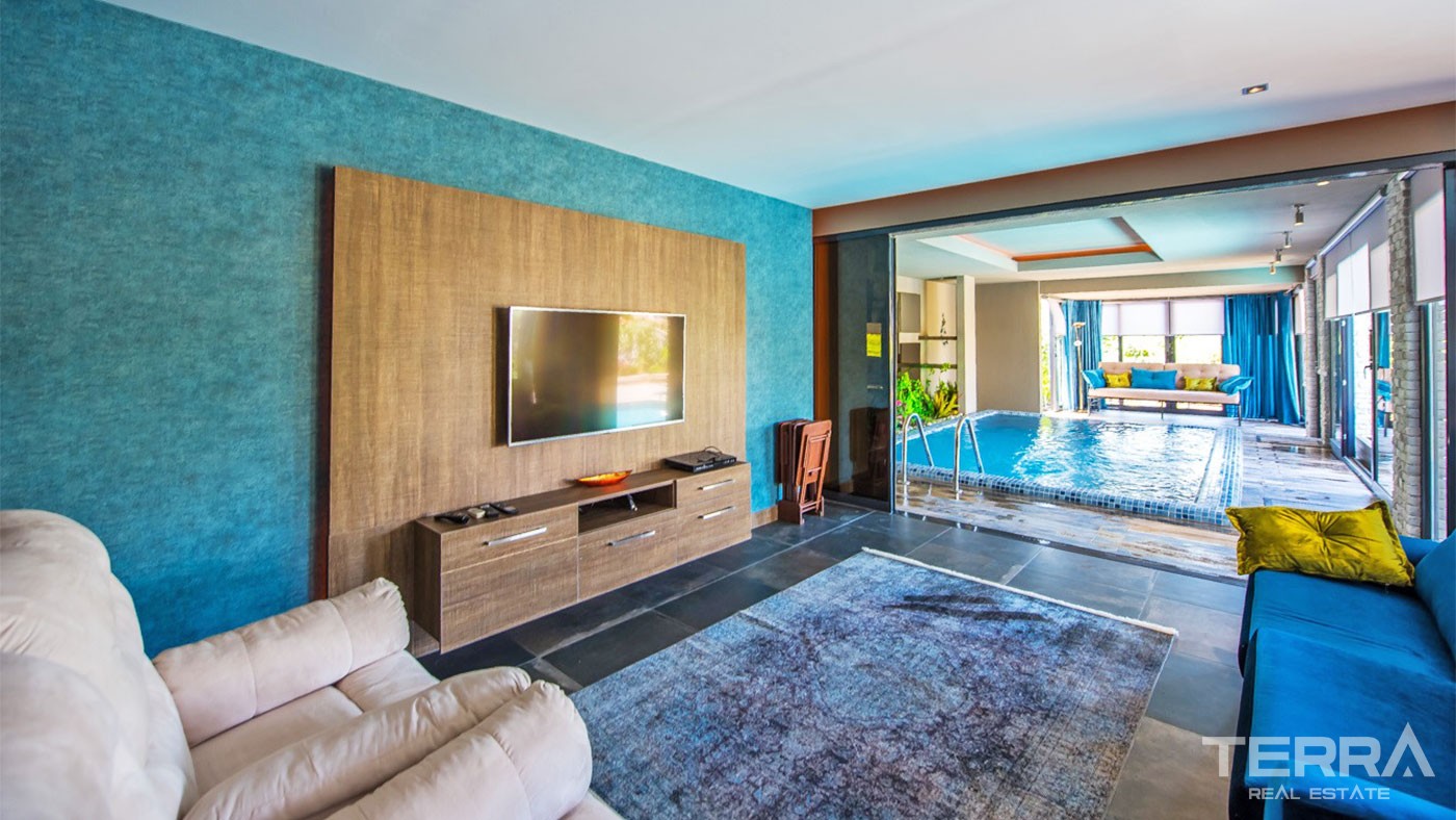 Luxury Fethiye Villa for Sale Located in Ovacık with Nature Views - 32765