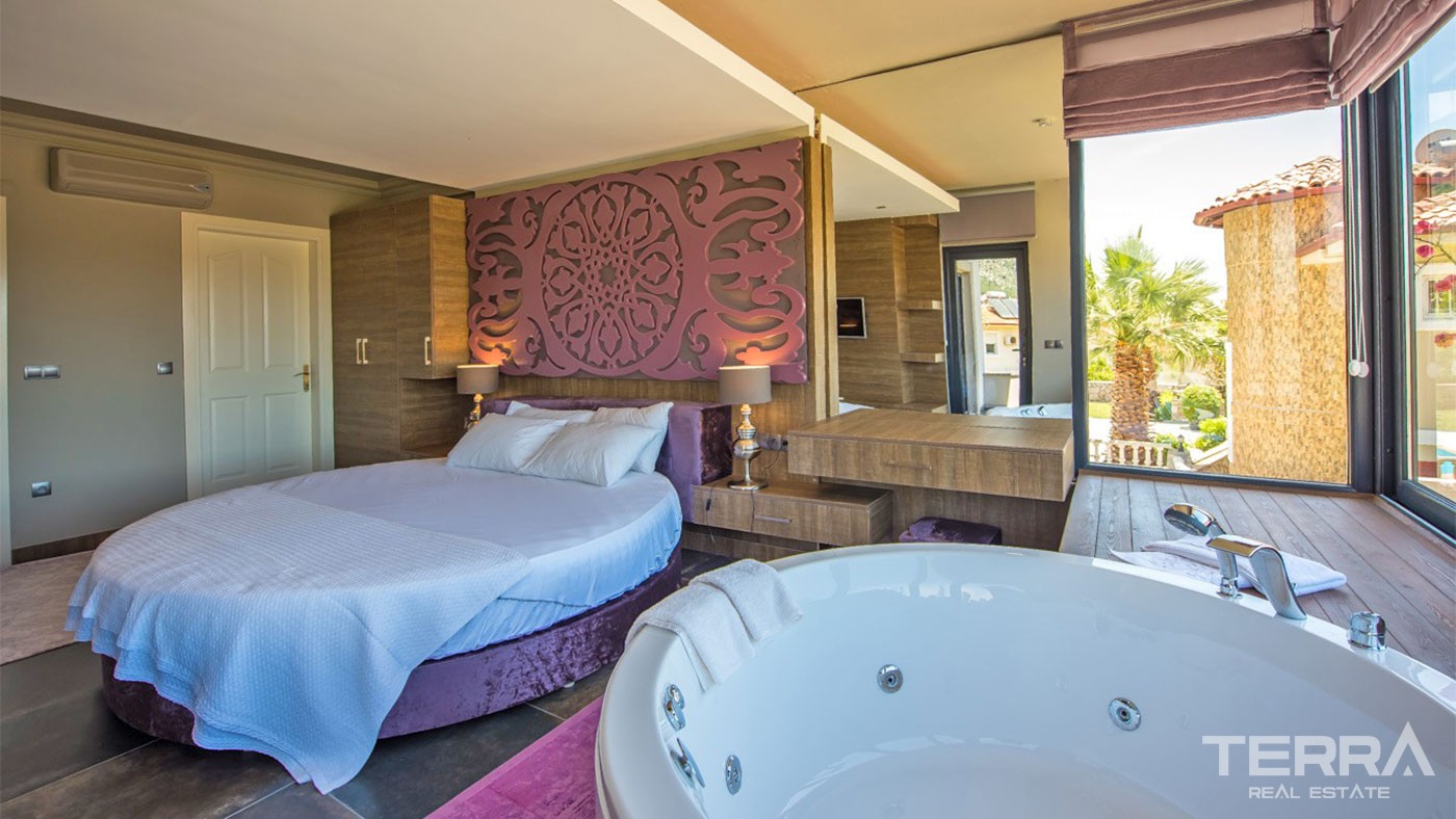 Luxury Fethiye Villa for Sale Located in Ovacık with Nature Views - 32770