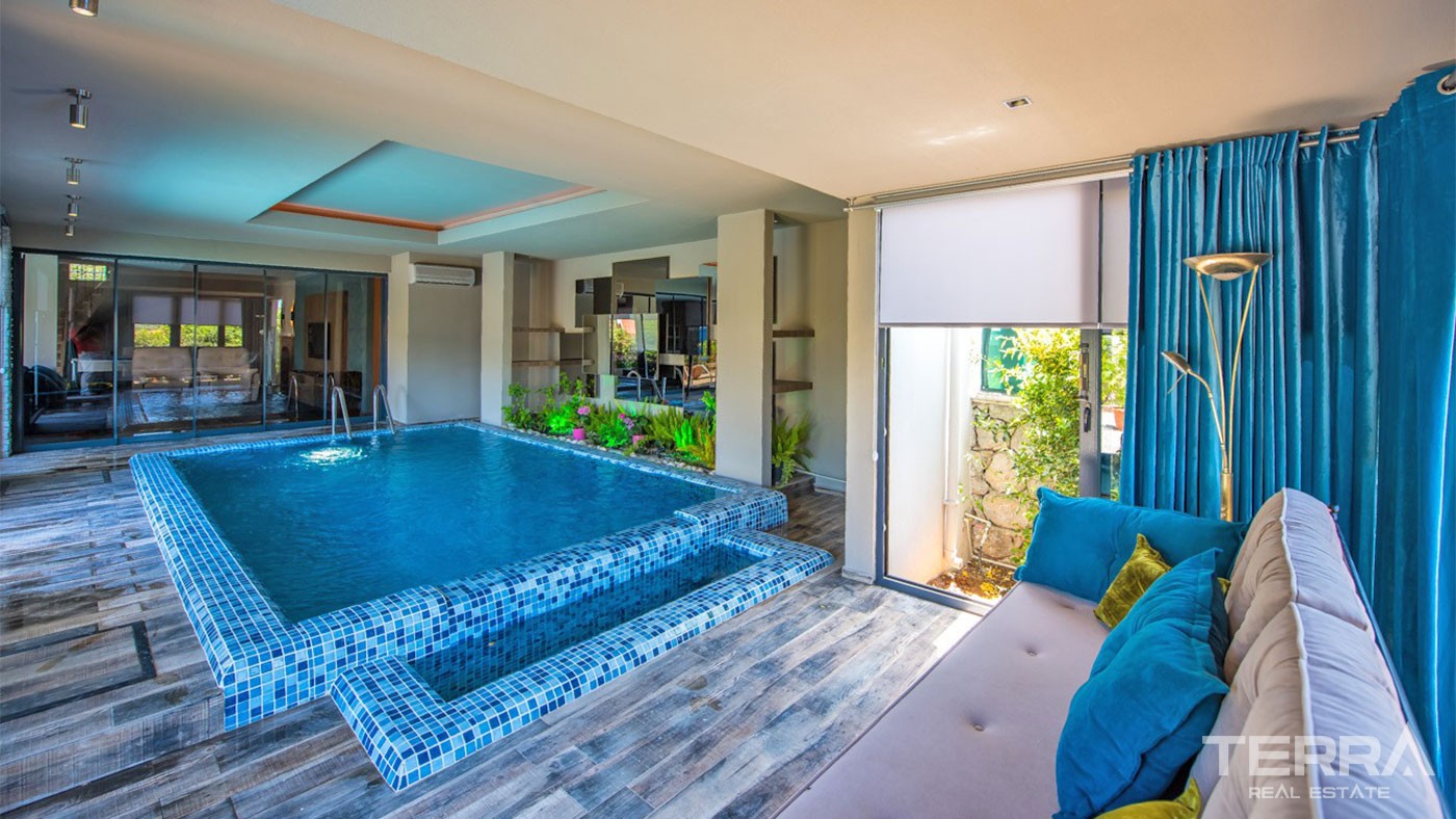Luxury Fethiye Villa for Sale Located in Ovacık with Nature Views - 32771