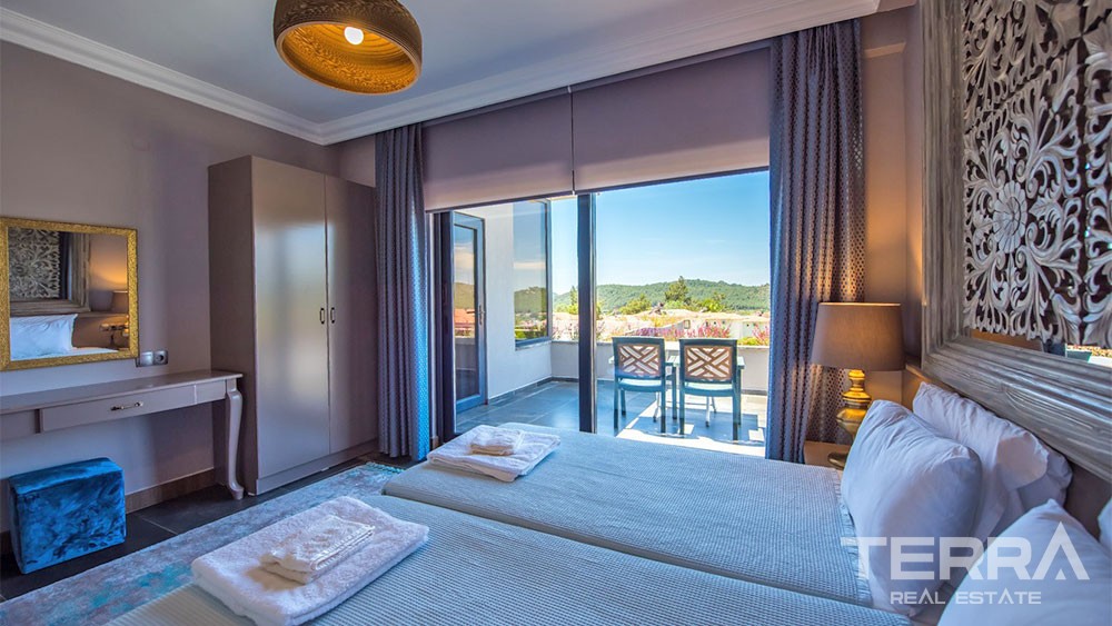 Luxury Fethiye Villa for Sale Located in Ovacık with Nature Views - 32777