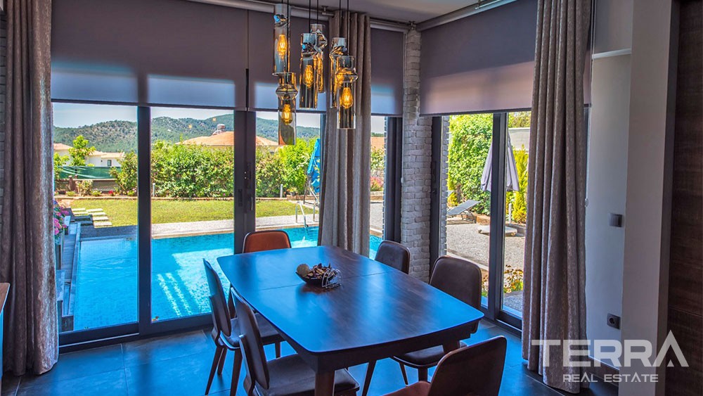 Luxury Fethiye Villa for Sale Located in Ovacık with Nature Views - 32779