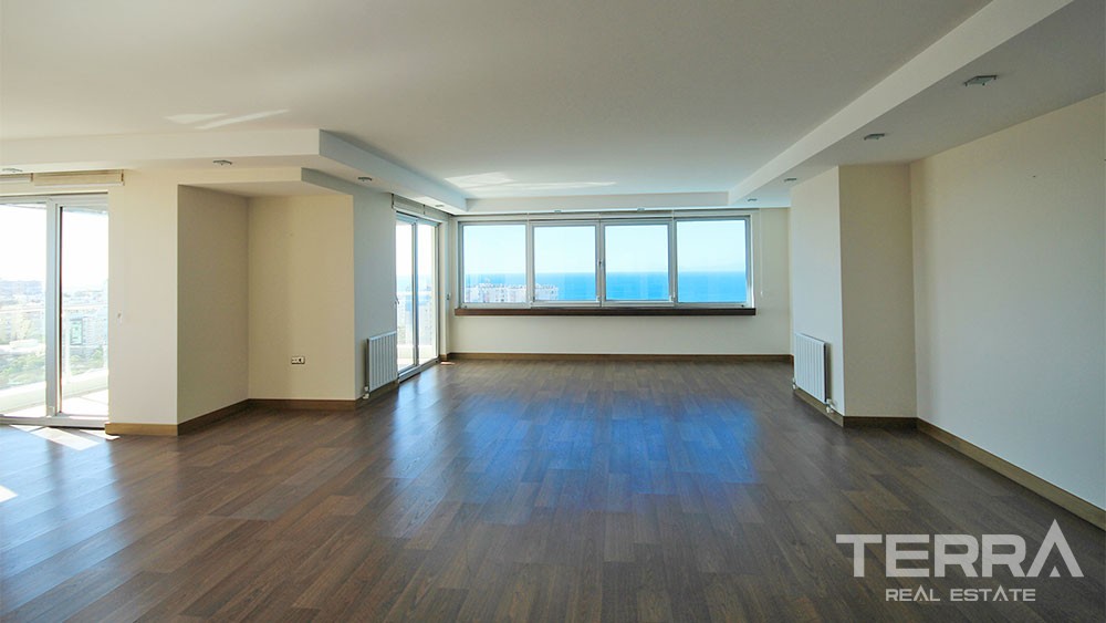 Panoramic Sea View Apartments for Sale Located in Antalya Lara - 33075