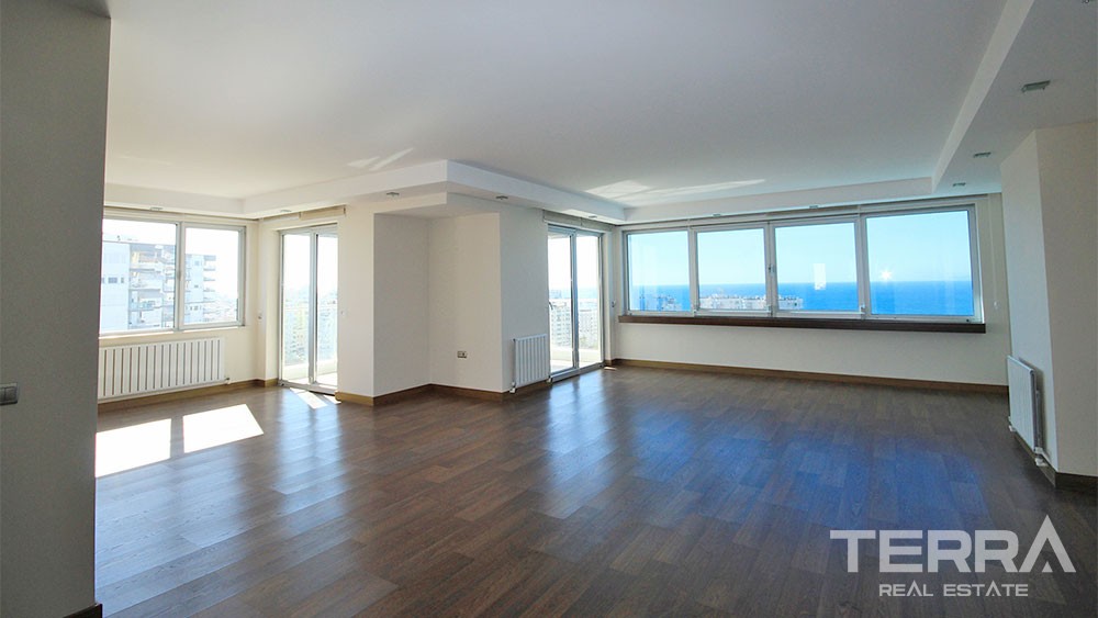 Panoramic Sea View Apartments for Sale Located in Antalya Lara - 33077