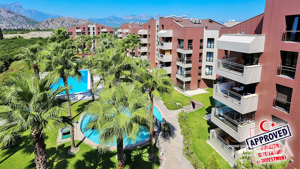 Luxus-Apartment in Antalya mit Fußweg zum Strand von Konyaaltı