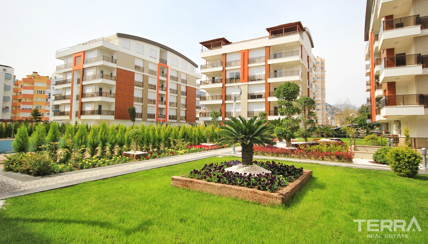 Antalya Flats in Atlantis City Homes 850 m to Konyaaltı Beach - 33280