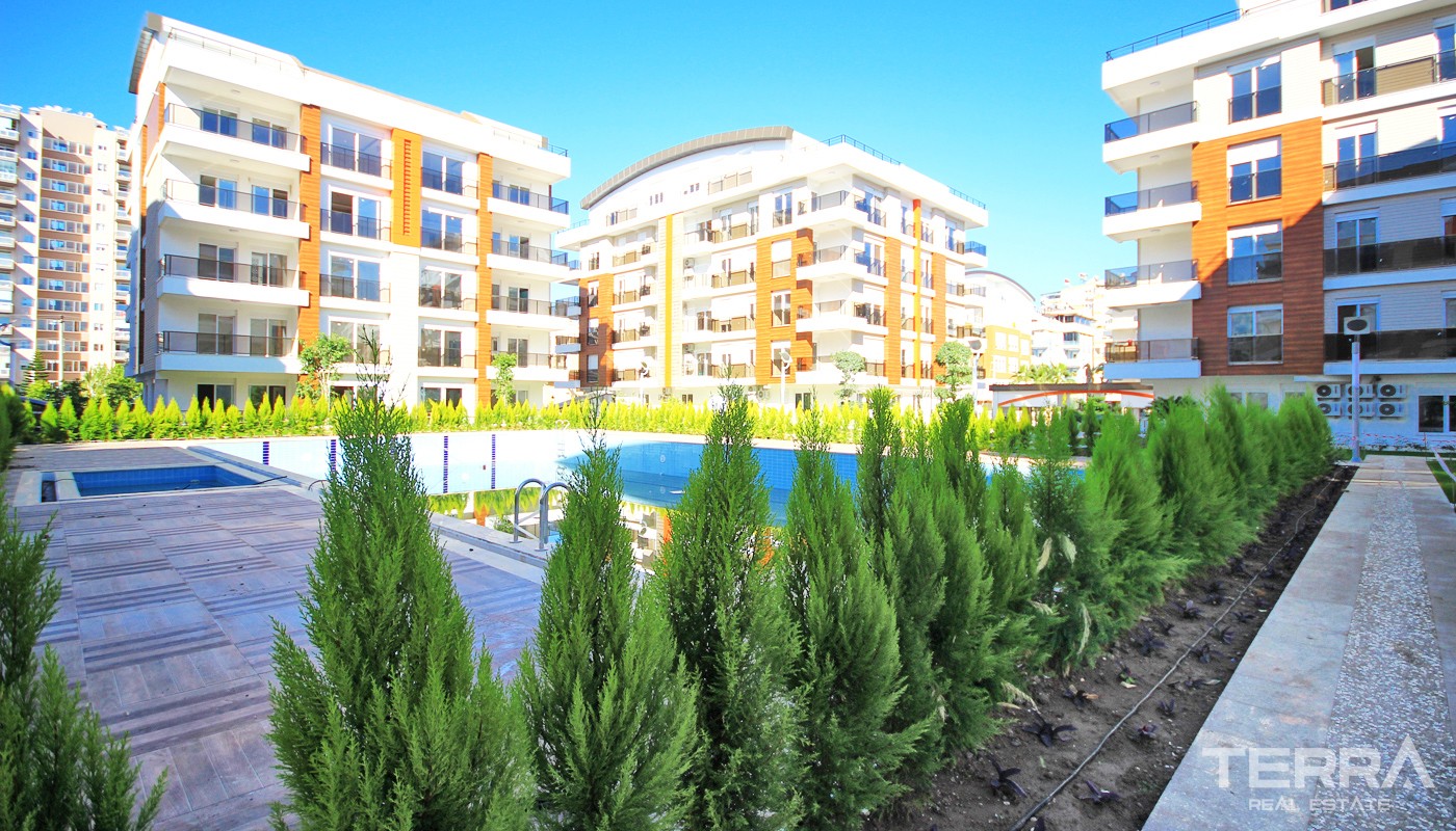 Antalya Flats in Atlantis City Homes 850 m to Konyaaltı Beach - 33301