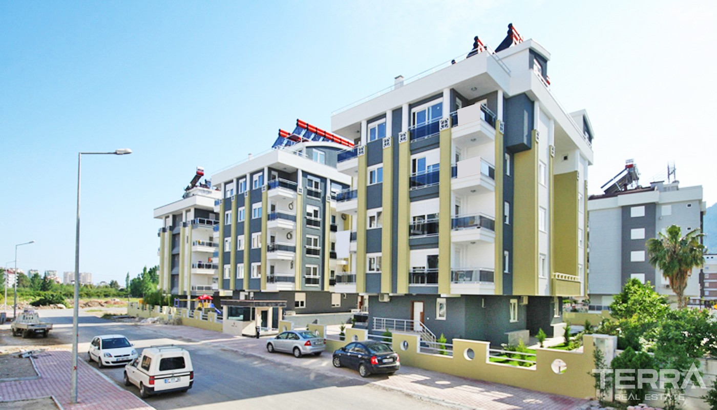 Affordable Antalya Flat for Sale Located Close to Konyaaltı Beach - 33548