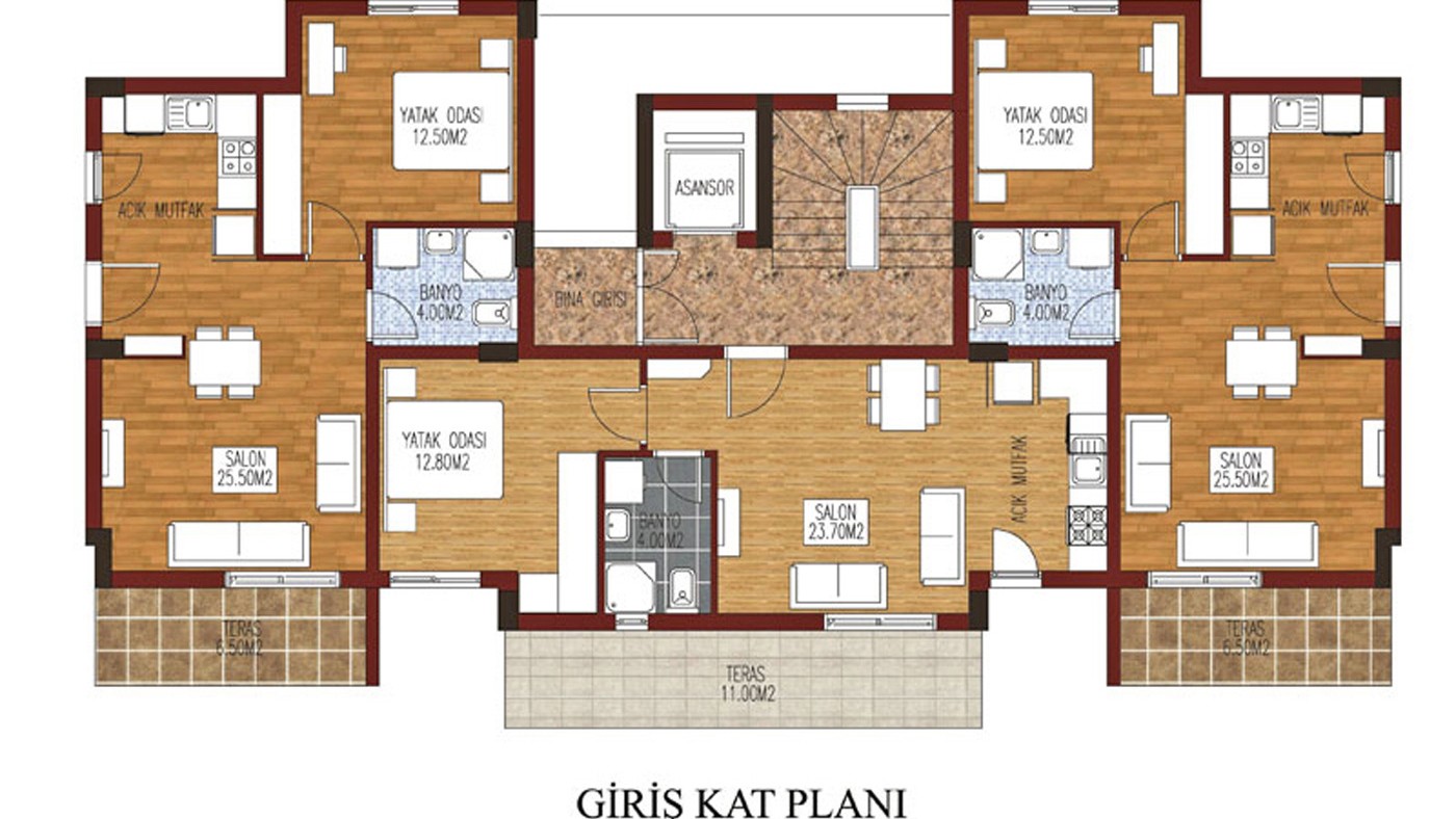 Affordable Antalya Flat for Sale Located Close to Konyaaltı Beach - 33549