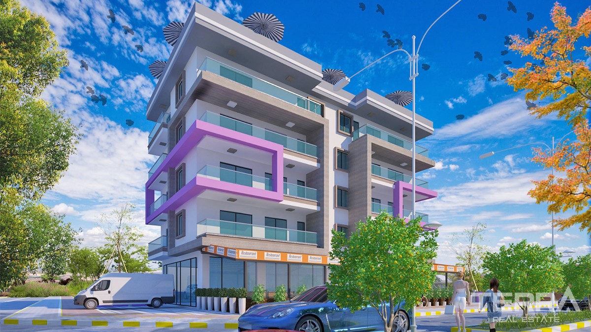 Sea View Apartments in Alanya Cikcilli - 33572